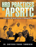 Hrd Practices in Apsrtc: A Case Study with Special Reference to Vizianagaram Zone