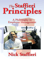 The Staffieri Principles: A Philosophy in Employee Management