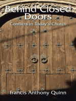 Behind Closed Doors: Conflicts in Today’S Church