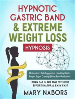 Hypnotic Gastric Band & Extreme Weight Loss Hypnosis: Motivation | Self-Suggestion | Healthy Habits Forget Sugar Cravings | Beat Food Addiction! Burn Fat in No Time Without Effort! Natural Easy Fast