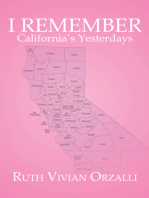 I Remember California's Yesterdays