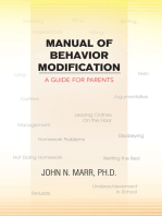 Manual of Behavior Modification: A Guide for Parents