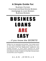 Business Loans Are Easy. . .If You Know the Secrets: If You Know the Secrets