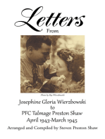 Letters from Josephine Gloria Wierzbowski to Pfc Talmage Preston Shaw: 1943 to 1945