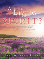 Are You Living in the Spirit?