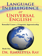 Language Intelligence or Universal English: Remedial Course of Linguistic Apprenticeship