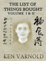 The List of Things Bought: Volume 1 and 2: Volume 1 and 2