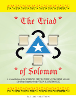 The Triad of Solomon: A Reconciliation of the Wisdom Literature of the Bible with the Life-Stage Hypothesis of S?Ren Kierkegaard
