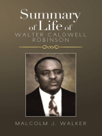 Summary of Life of Walter Caldwell Robinson