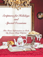 Scriptures for Holidays and Special Occasions: Plus Basic Information on Both