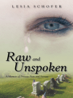 Raw and Unspoken: A Memoir of Private Pain and Sorrow