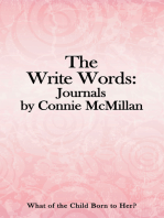 The Write Words: Journals by Connie Mcmillan: What of the Child Born to Her?