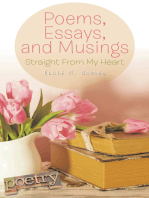 Poems, Essays, and Musings: Straight from My Heart