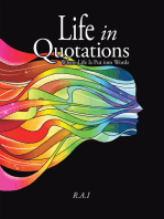 Life in Quotations: Where Life Is Put into Words