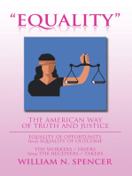 “Equality”: The American Way of Truth and Justice