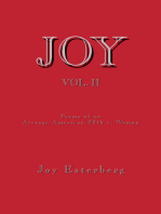 Joy Vol. Ii: Poems of an Average American 20Th C. Woman