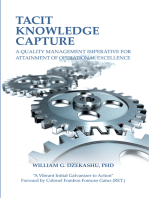Tacit Knowledge Capture: A Quality Management Imperative for Attainment of Operational Excellence