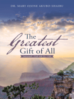 The Greatest Gift of All: Immanuel—God with Us—Gift