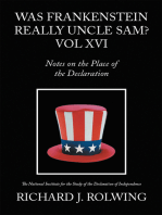 Was Frankenstein Really Uncle Sam?: Notes on the Place of the Declaration.