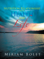 Nutrition Relationship with Health and Life