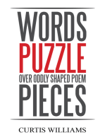 Words Puzzle over Oddly Shaped Poem Pieces