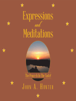 Expressions and Meditations: The Peace Is in the Taste!