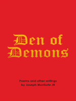 Den of Demons: Poems and Other Writings
