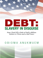 Debt: Slavery in Disguise
