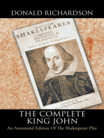 The Complete King John: An Annotated Edition of the Shakespeare Play