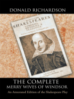 The Complete Merry Wives of Windsor: An Annotated Edition of the Shakespeare Play