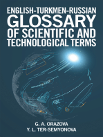 English-Turkmen-Russian Glossary of Scientific and Technological Terms