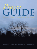 Prayer Guide: Prayers from the Books of the Bible