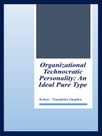 Organizational Technocratic Work and Personality: An Actual Pure-Type