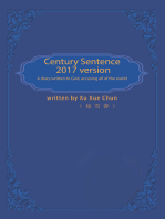 Century Sentence: A Diary Written to God Accusing Against All of the World