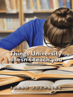 Things University Doesn’T Teach You