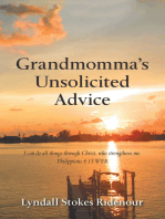 Grandmomma’S Unsolicited Advice