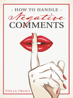 How to Handle Negative Comments