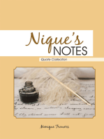Nique’s Notes