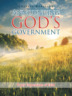 Announcing God’s Government