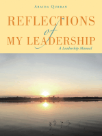 Reflections of My Leadership