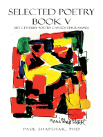 Selected Poetry Book V: 21St Century Poetry Cantos Epigrammes