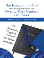The Kingdom of God and Its Implication to the Twenty-First-Century Believers