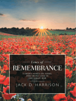 Lines of Remembrance: A Short Series of Verse, for Those Lost in the Great War