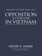 Martin Luther King Jr.’s Opposition to the War in Vietnam