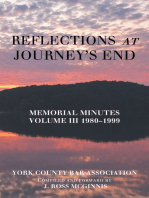 Reflections at Journey’s End