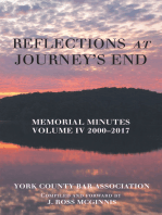 Reflections at Journey’s End