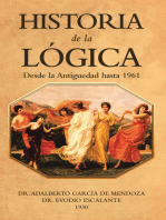 Historia De La Lógica: Desde La Antiguedad Hasta 1961