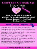 Don't Let A Break-Up Break You Down