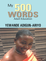 My 500 Words: Adult Education