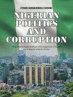 Nigerian Politics and Corruption: The Challenges Before the Nigerian Church as a Socio-Moral Actor